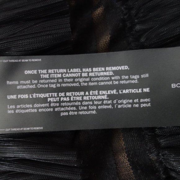 BCBG MAXAZRIA GEI63M77-001 032018 "RENA" BLACK SIZE 6 DRESS *NEW WITH TAGS* - Picture 13 of 14